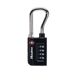 Master Lock Set Your Own Combination TSA-Accepted Luggage Lock 4696D, 1-5/16 inch wide