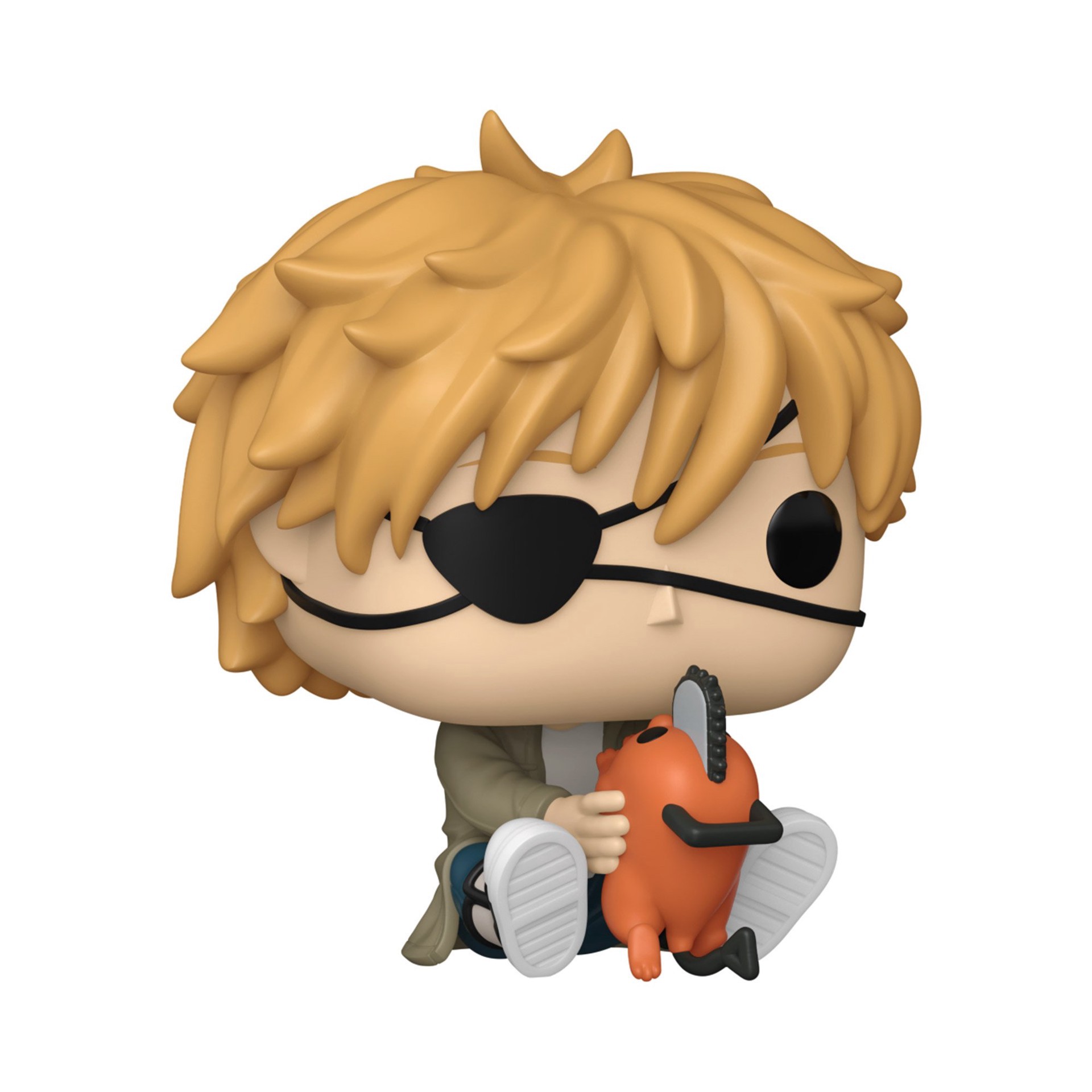 slide 1 of 1, Funko Pop! Chainsaw Man Denji with Pochita Vinyl Figure, 1 ct
