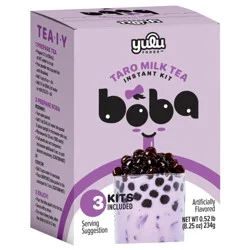 Yulu Foods Taro Milk Tea Boba Kit