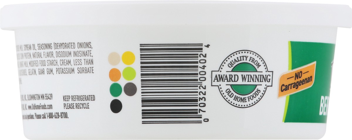 slide 2 of 9, Old Home Bermuda Onion Dip, 8 oz