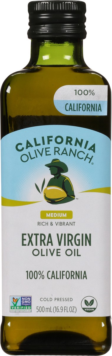 slide 4 of 9, California Olive Ranch 100% California Medium Extra Virgin Olive Oil 16.9 fl oz, 16.9 oz