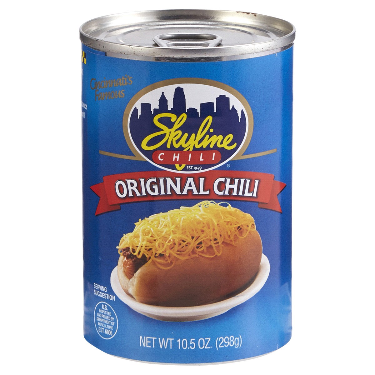 slide 1 of 9, Skyline Original Chili 10.5 oz, 10.5 oz