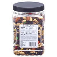 slide 3 of 5, Meijer Sweet & Salty Trail Mix, 38 oz