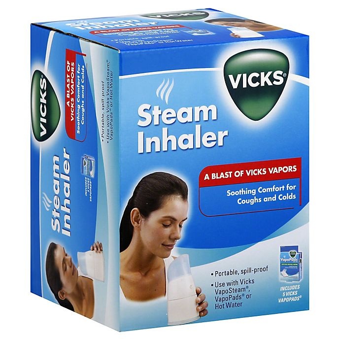 slide 1 of 1, Vicks Steam Inhaler, 1 ct