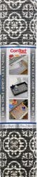 Con-Tact Brand Printed Grip Premium Shelf Liner - Marabela Charcoal
