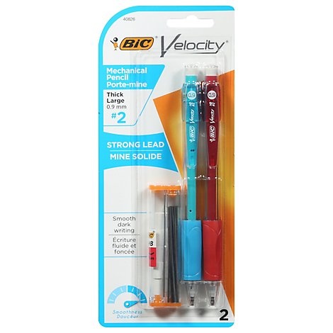 slide 1 of 1, Bic Mechanical Pencil - 2 Count, 2 ct