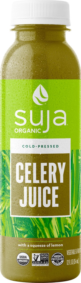 slide 7 of 9, Suja Cold-Pressed Celery Juice, 12 oz
