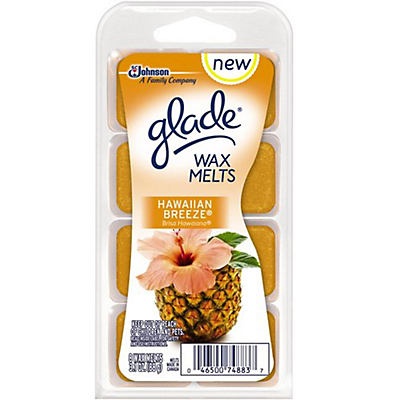 slide 1 of 1, Glade Wax Melt Hawaiian Breeze, 3.1 oz