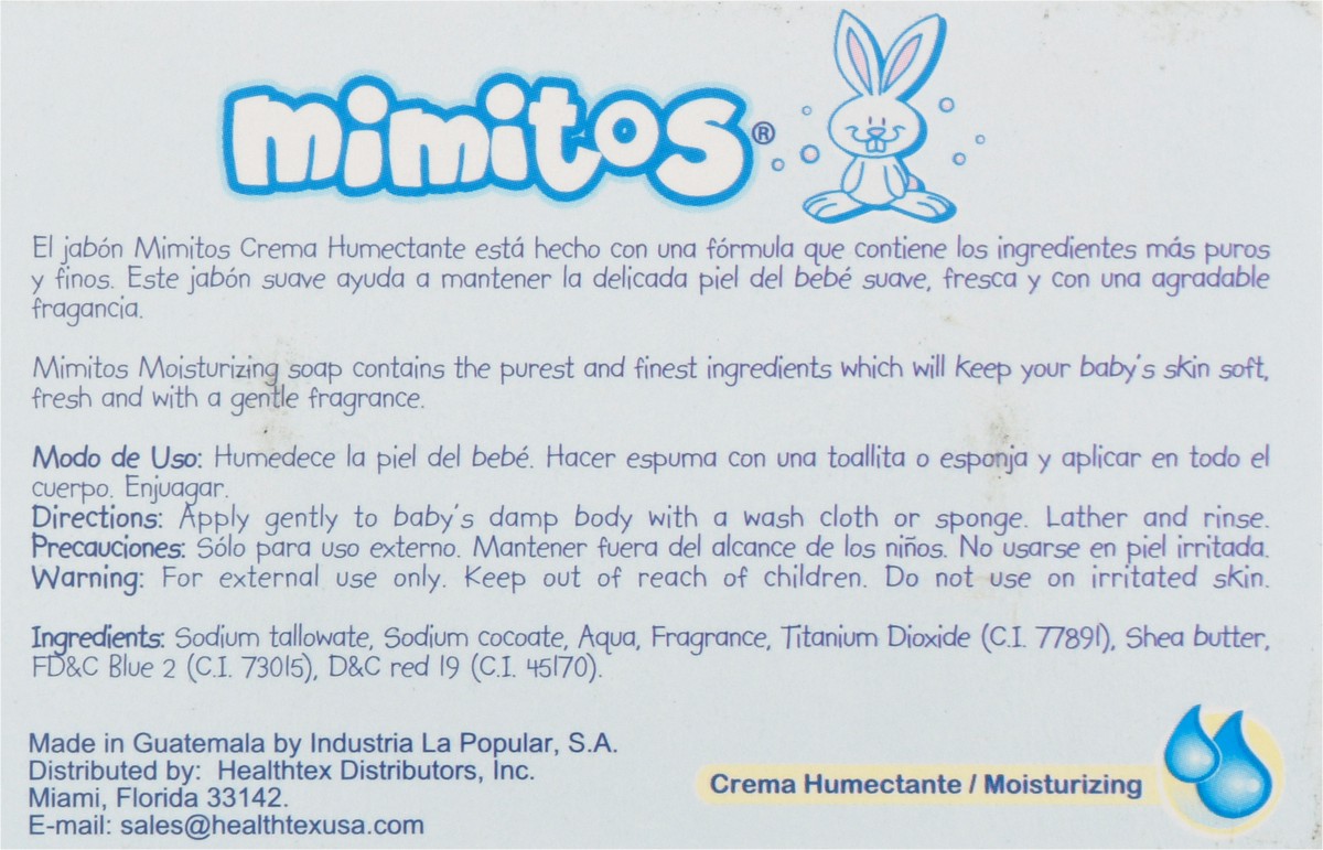 slide 6 of 9, Mimitos Moisturizing Gentle for Babies Soap 3.53 oz, 3.53 oz