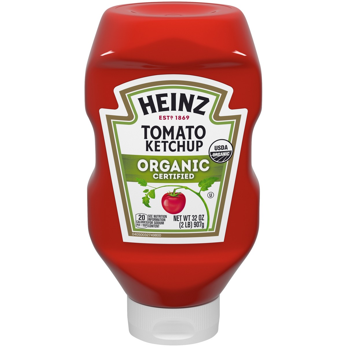 slide 1 of 14, Heinz Organic Tomato Ketchup, 32 oz Bottle, 32 oz