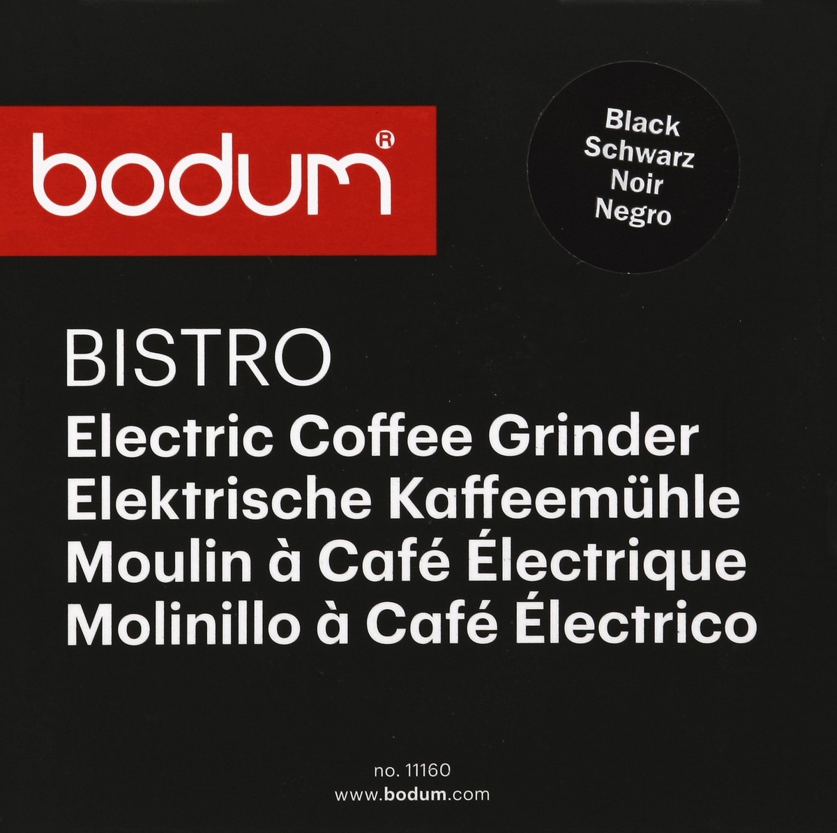 slide 2 of 5, Bodum Coffee Grinder 1 ea, 1 ea