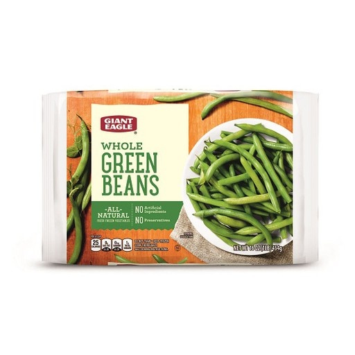 slide 1 of 1, Giant Eagle Whole Green Beans, 16 oz