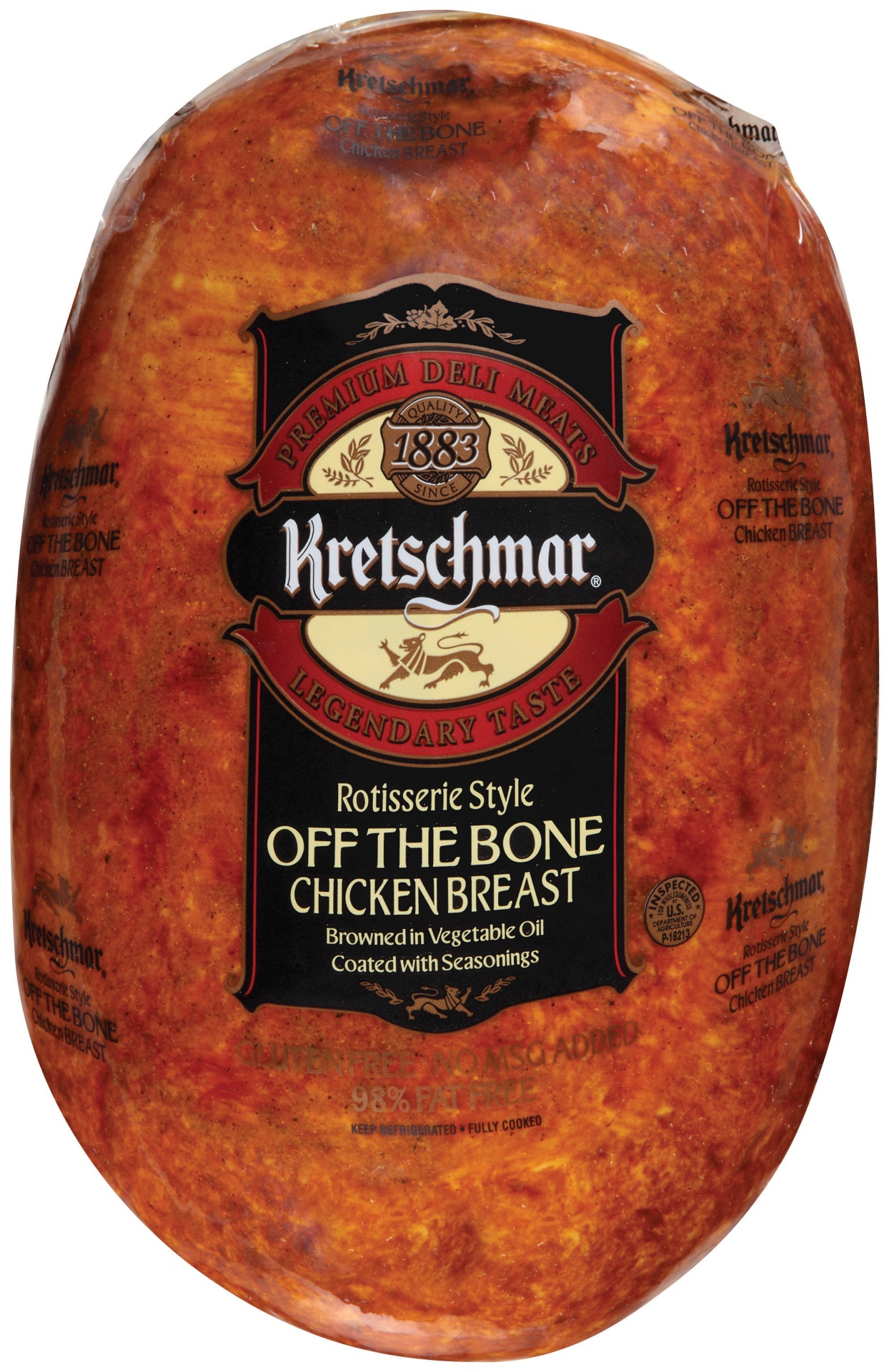 slide 1 of 1, Kretschmar Rotisserie Chicken Breast, per lb