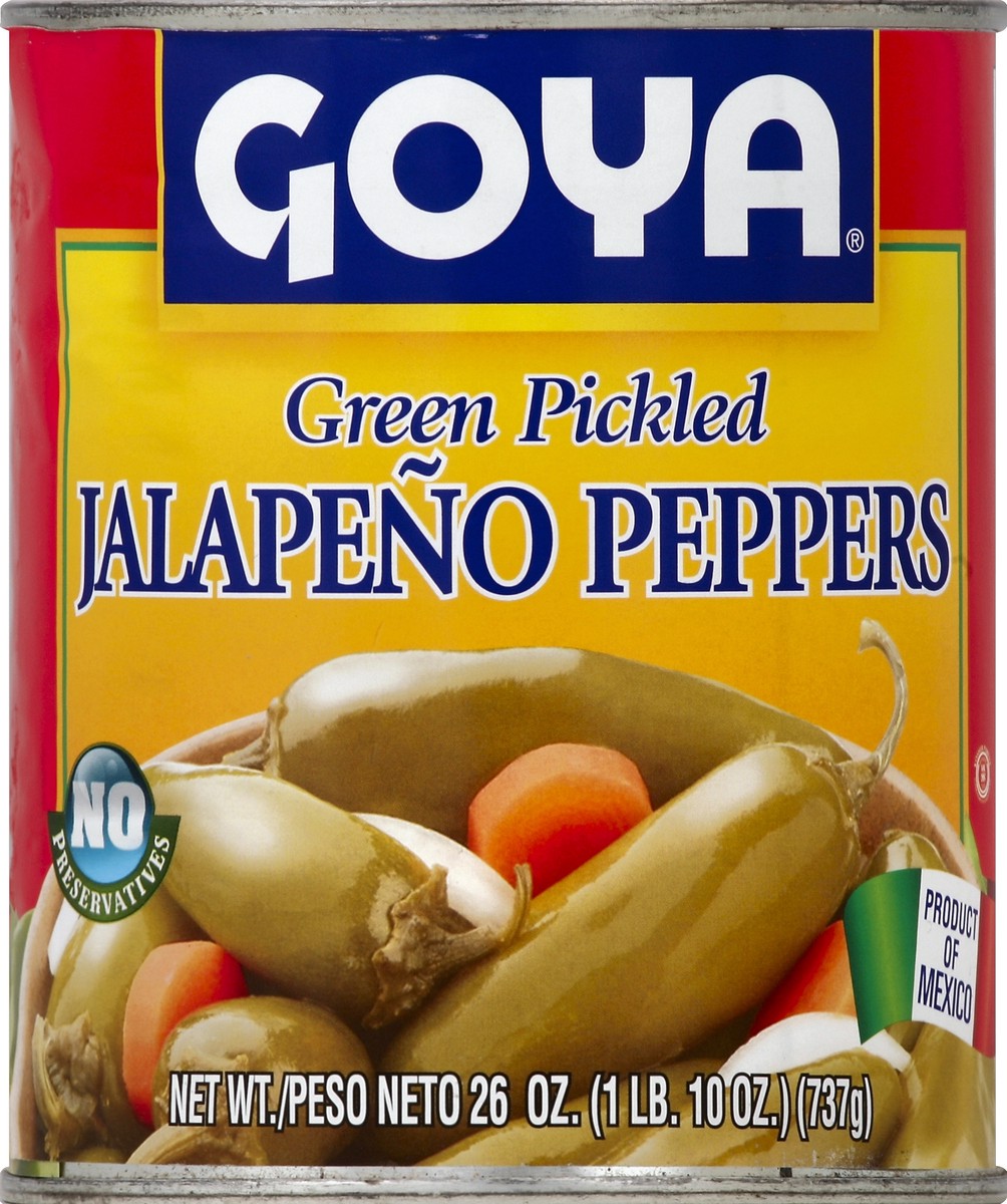 slide 1 of 2, Goya Jalapeno Peppers 26 oz, 26 oz