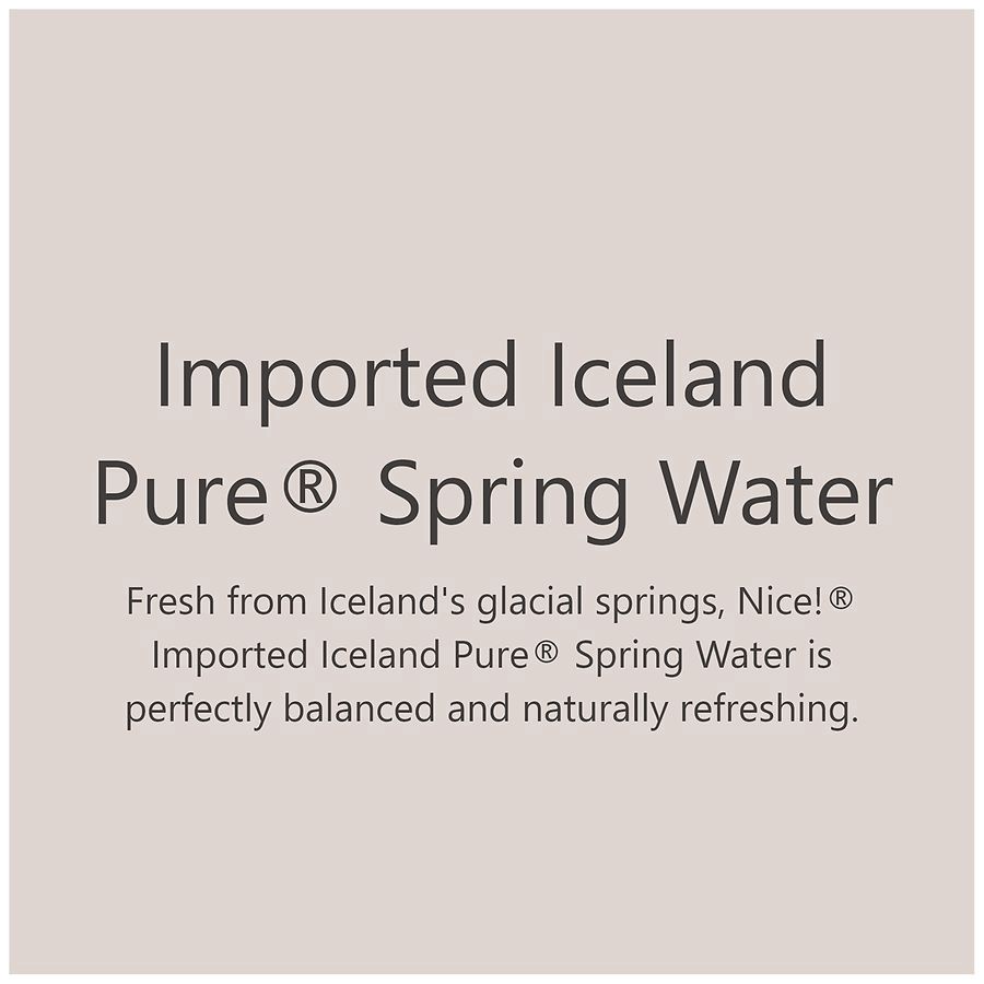 slide 5 of 5, Nice! Iceland Pure Spring Water - 50.72 oz, 50.72 oz