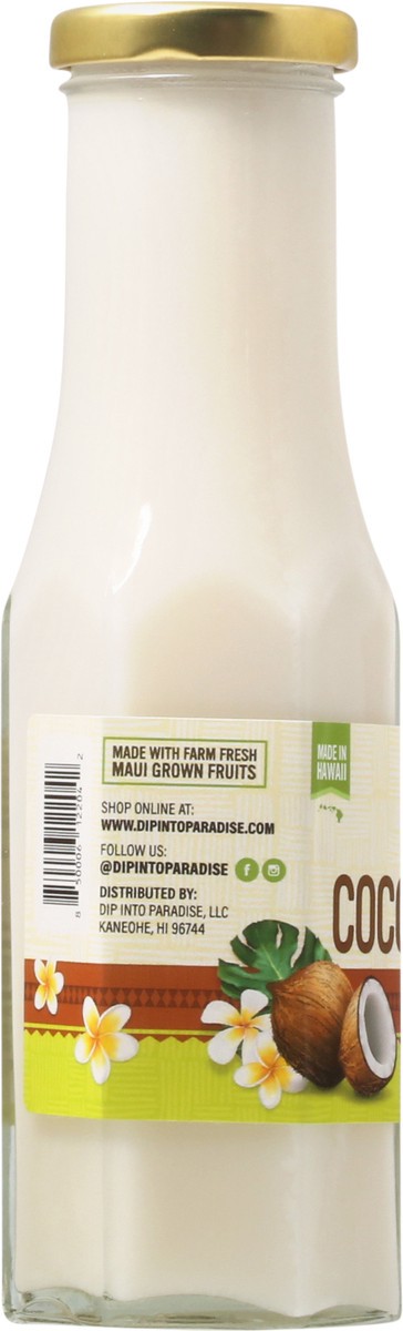 slide 10 of 14, Dip Into Paradise Syrup Coconut, 7.5 oz