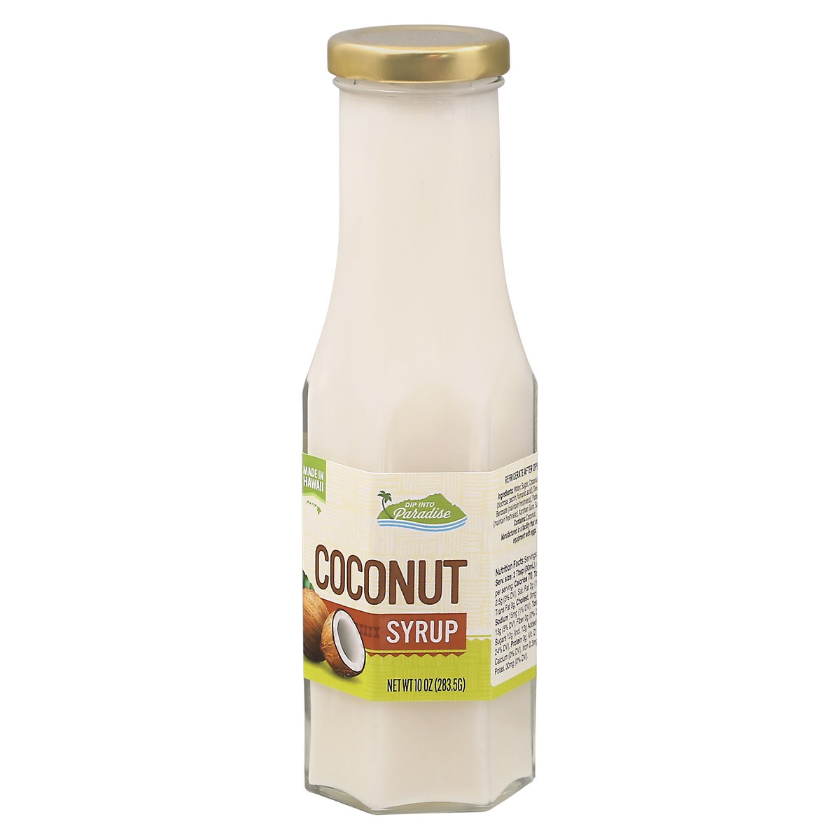 slide 14 of 14, Dip Into Paradise Syrup Coconut, 7.5 oz