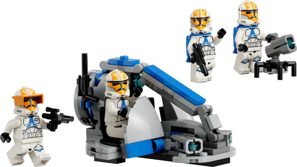 slide 3 of 6, LEGO Star Wars 332nd Ahsoka's Clone Trooper Battle Pack Building Toy 75359, 108 ct