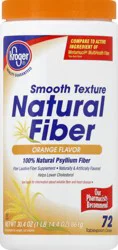 Kroger Natural Fiber Orange Flavored Laxative