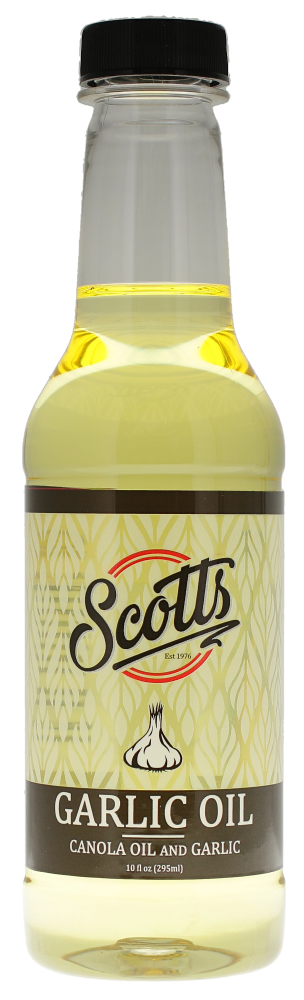 slide 1 of 1, Scotts Garlic Oil, 10 oz