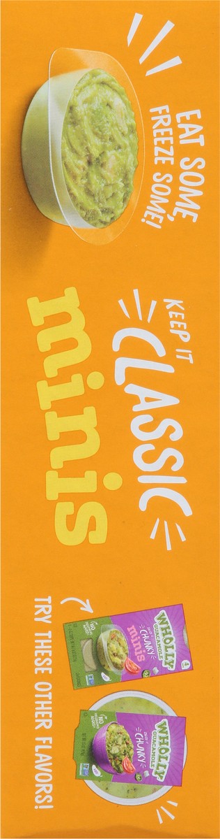 slide 7 of 9, Wholly Classic Mild Guacamole Minis 4 - 2 oz Cups, 4 ct