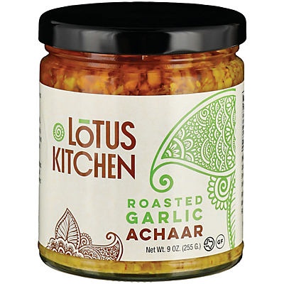 slide 1 of 1, Cookwell & Company Lotus Kitchen Roasted Garlic Achaar, 9 oz