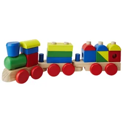 Melissa & Doug Wooden Stacking Train