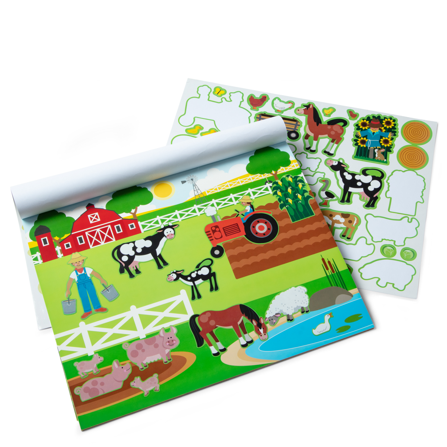 slide 2 of 6, MELISSA & DOUG Reusable Sticker Pad Assortment, 1 ct