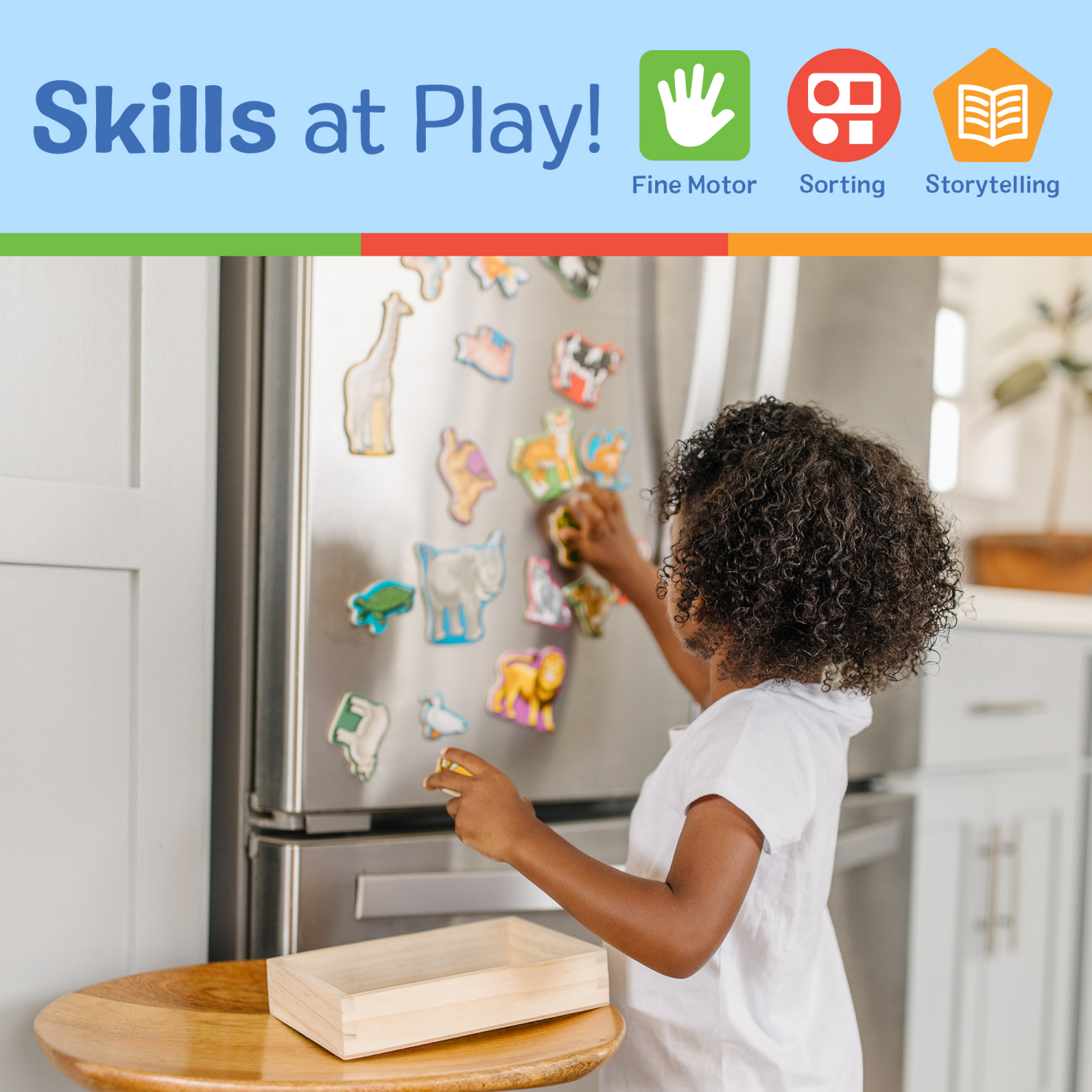 slide 2 of 8, MELISSA & DOUG Magnets in a Box: Assorted Item, 1 ct