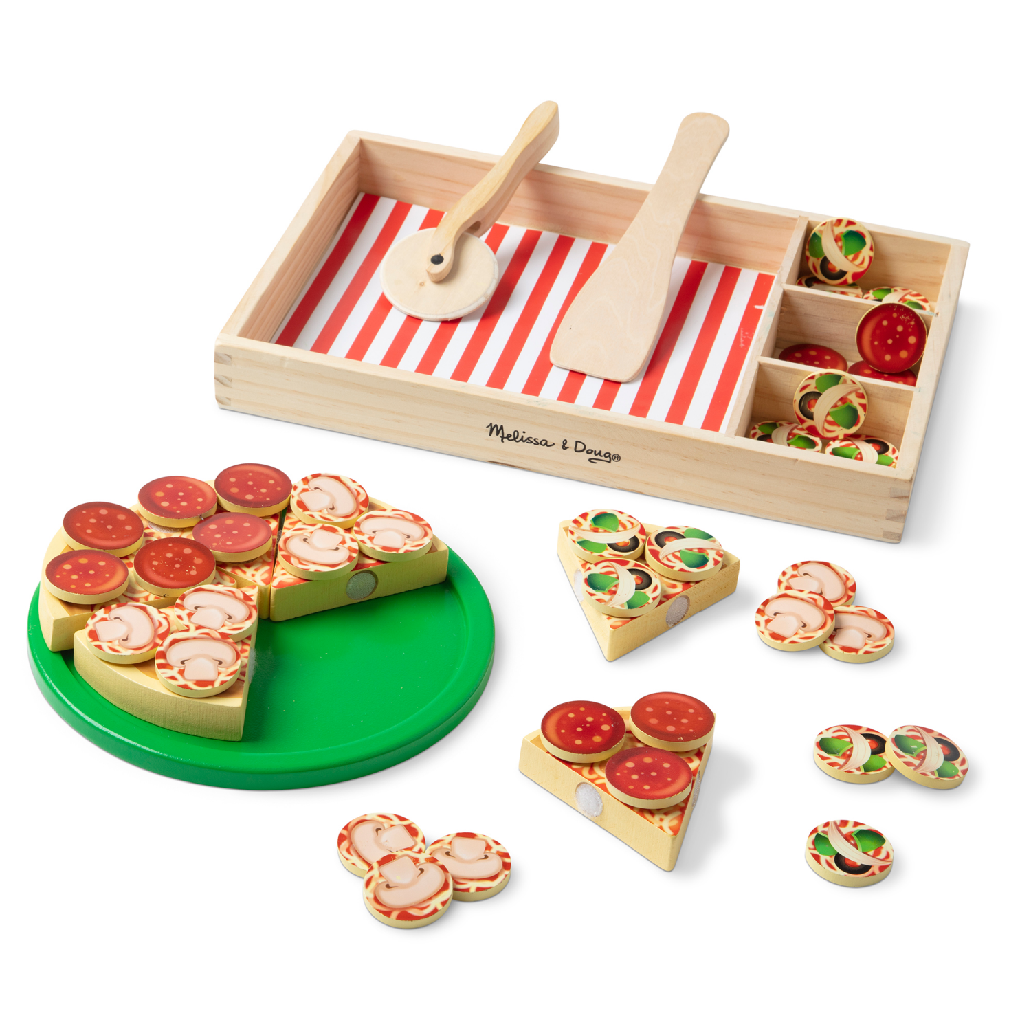 slide 7 of 8, Melissa & Doug Food Party Playset, Assortment, 1 set, 1 ct