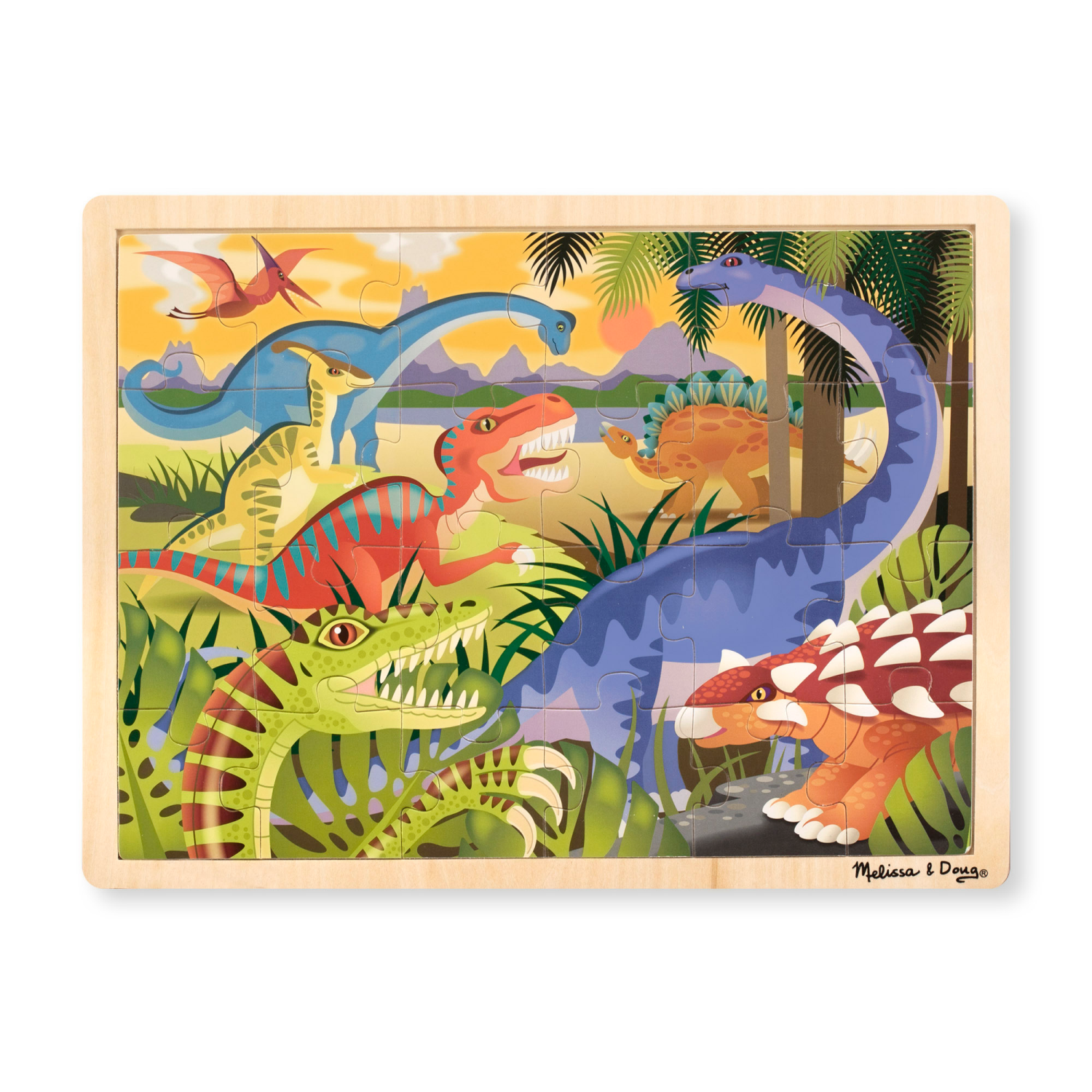 slide 8 of 8, Melissa & Doug Large Jigsaw Asrt #, 24/48 ct