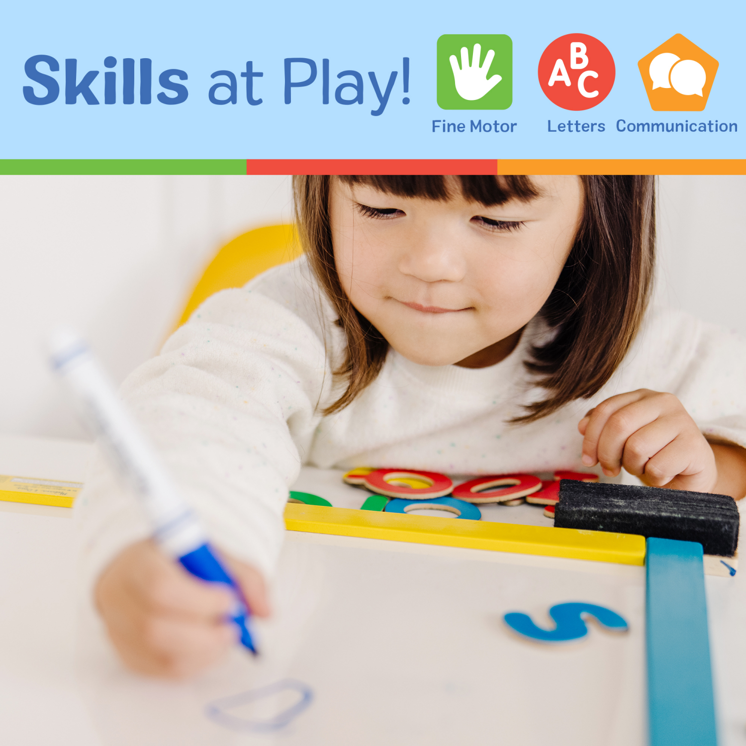 slide 6 of 8, Melissa & Doug Magnetic Chalk & Dry-Erase Board, 35 Magnetic Pieces/Chalk/Erasers and Dry-Erase Pen, 1 ct
