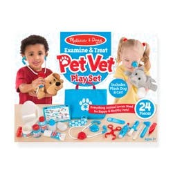 MELISSA & DOUG Examine & Treat Pet Vet Play Set