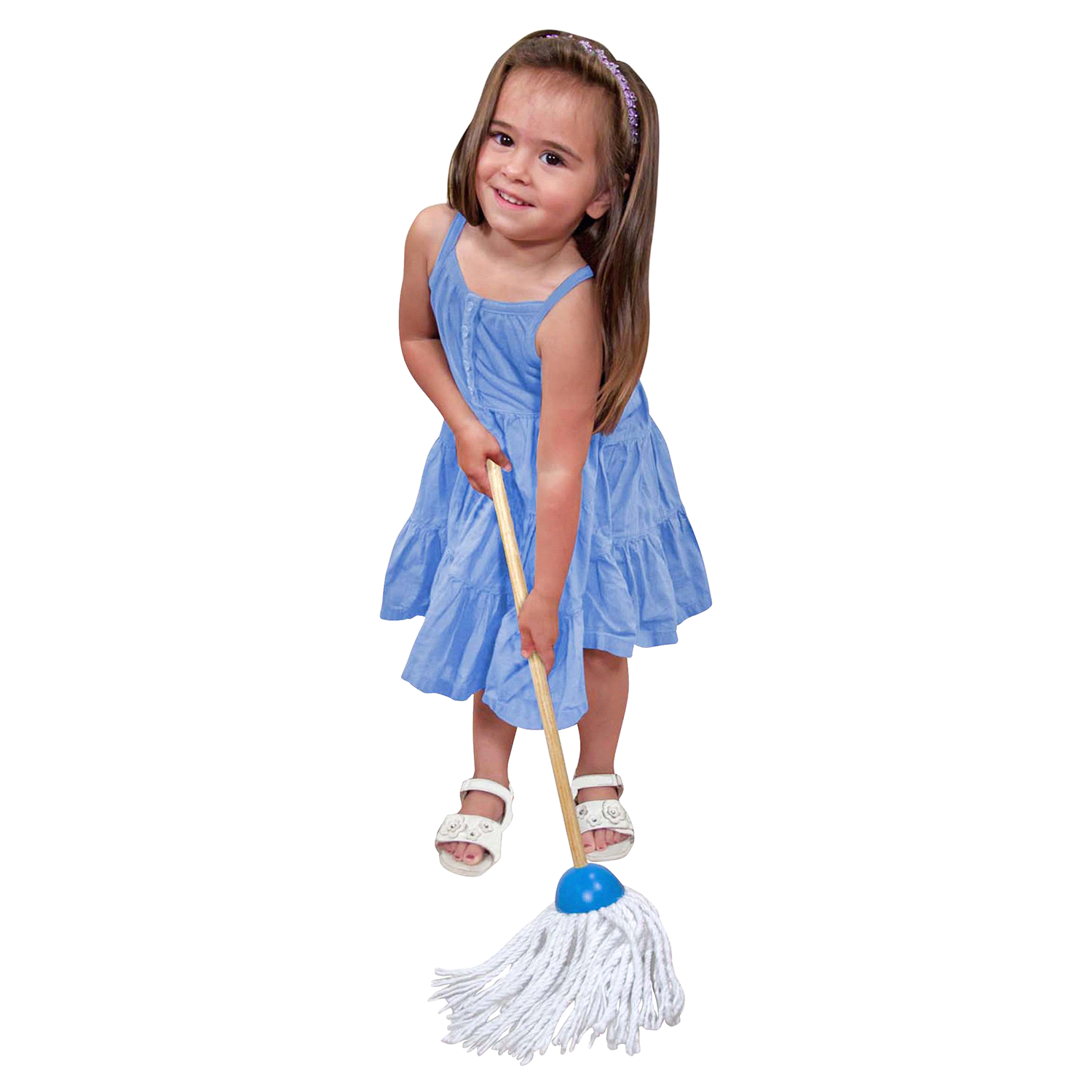 slide 3 of 3, MELISSA & DOUG Let's Play House! Dust, Sweep & Mop, 1 ct