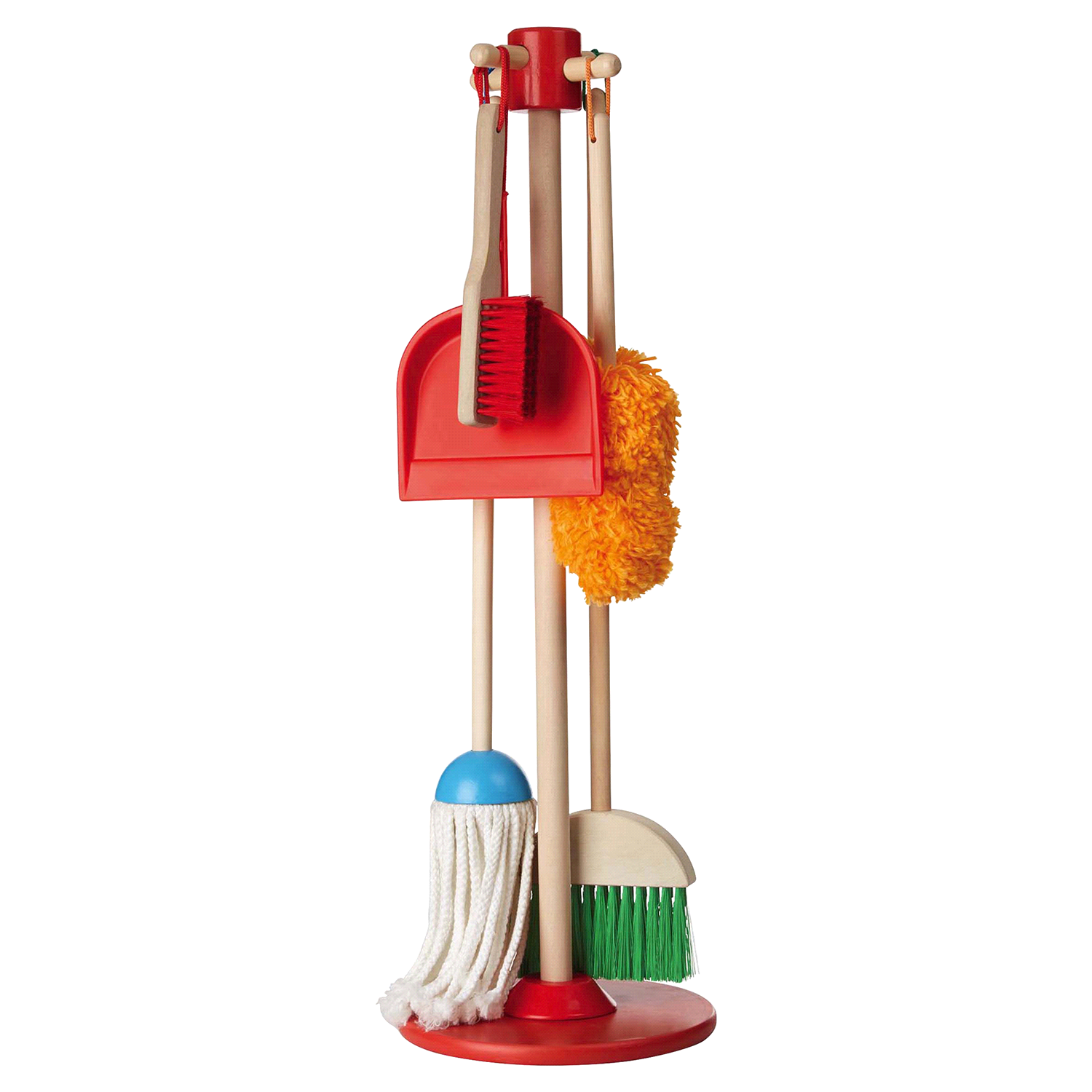 slide 1 of 3, MELISSA & DOUG Let's Play House! Dust, Sweep & Mop, 1 ct