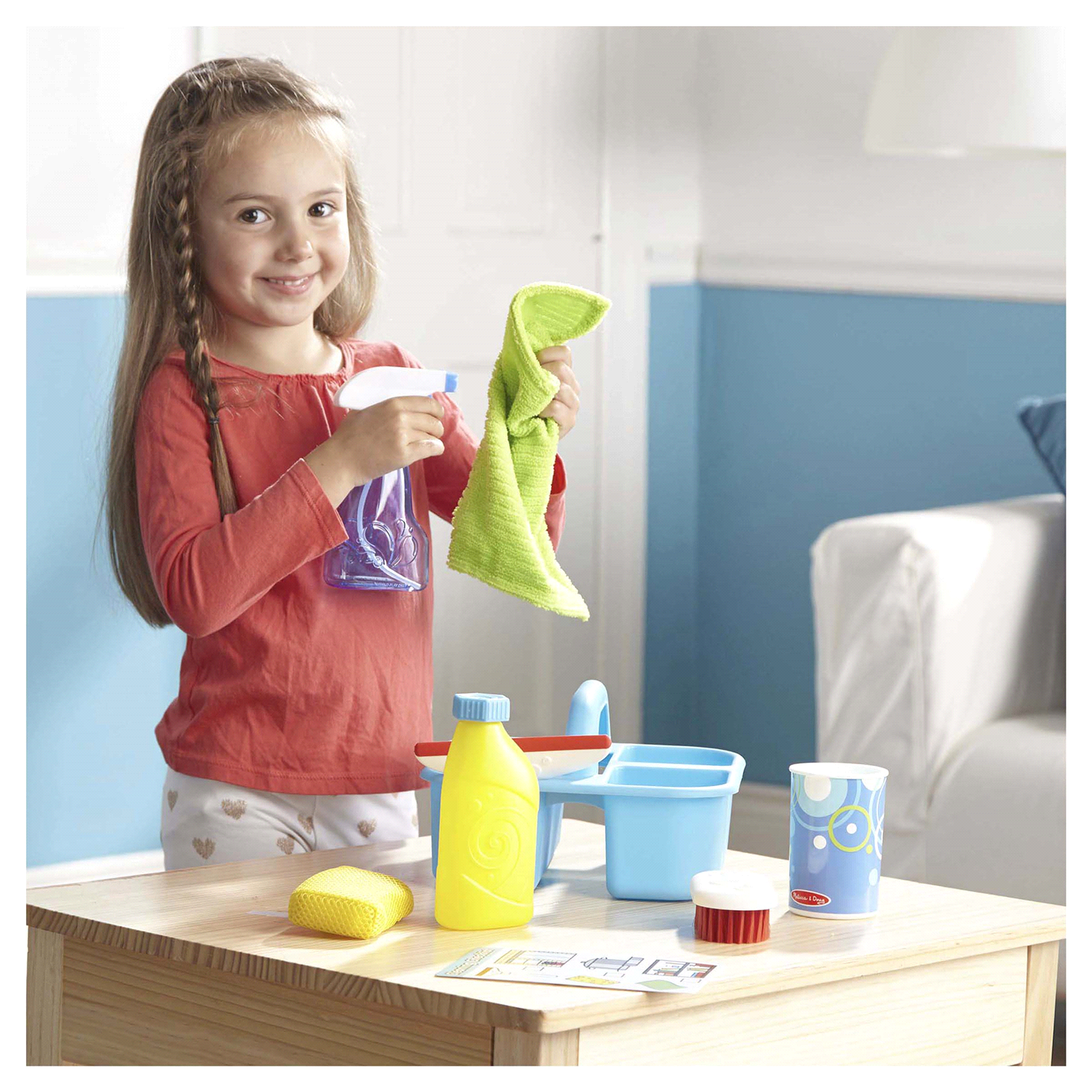 slide 2 of 4, Melissa & Doug &nbsp;Lets Play House Spray Squirt & Squeegee, 9 ct