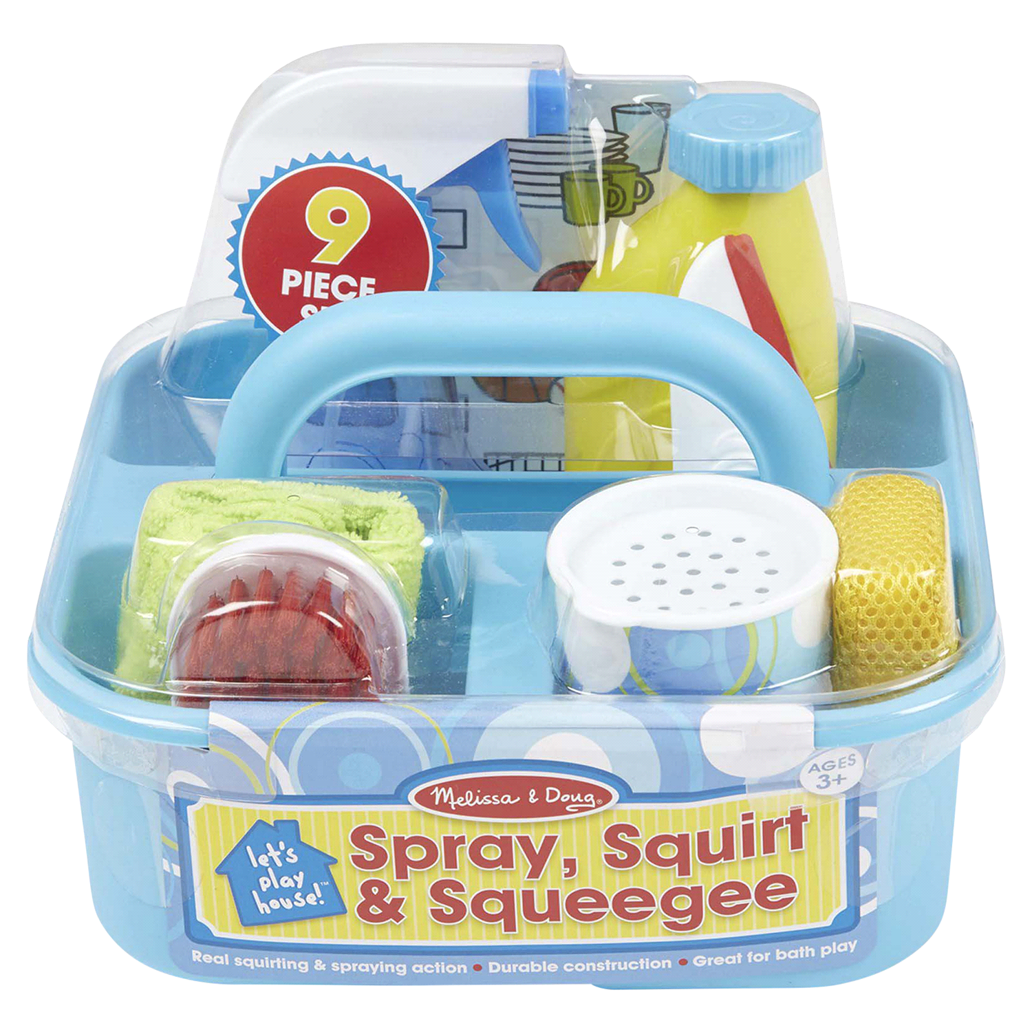 slide 1 of 4, Melissa & Doug &nbsp;Lets Play House Spray Squirt & Squeegee, 9 ct