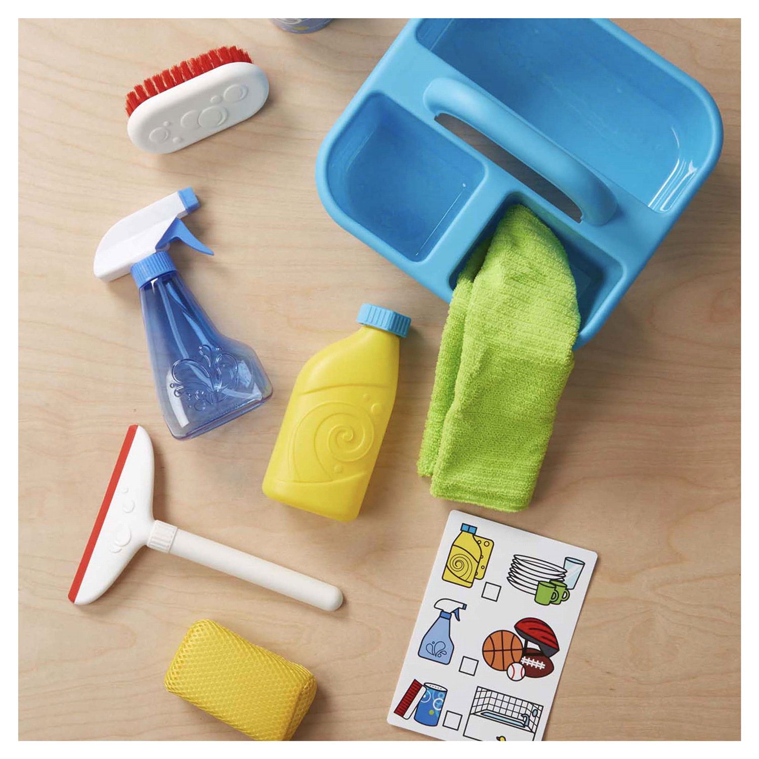 slide 4 of 4, Melissa & Doug &nbsp;Lets Play House Spray Squirt & Squeegee, 9 ct