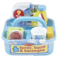 Melissa & Doug Spray Squirt Squeegee Set, 9 Ct