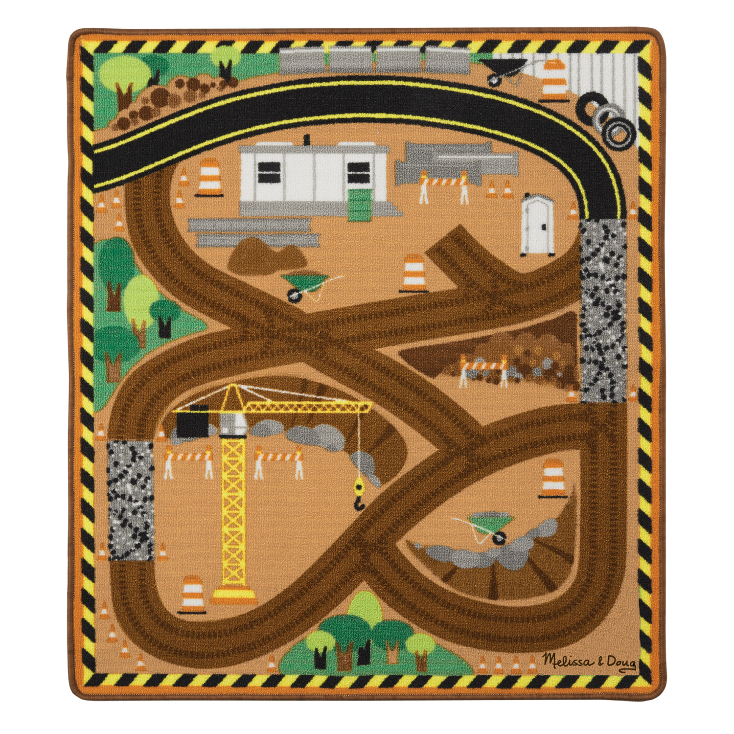 slide 6 of 8, Melissa & Doug Mel & Doug Road Rug Asrt., 1 ct