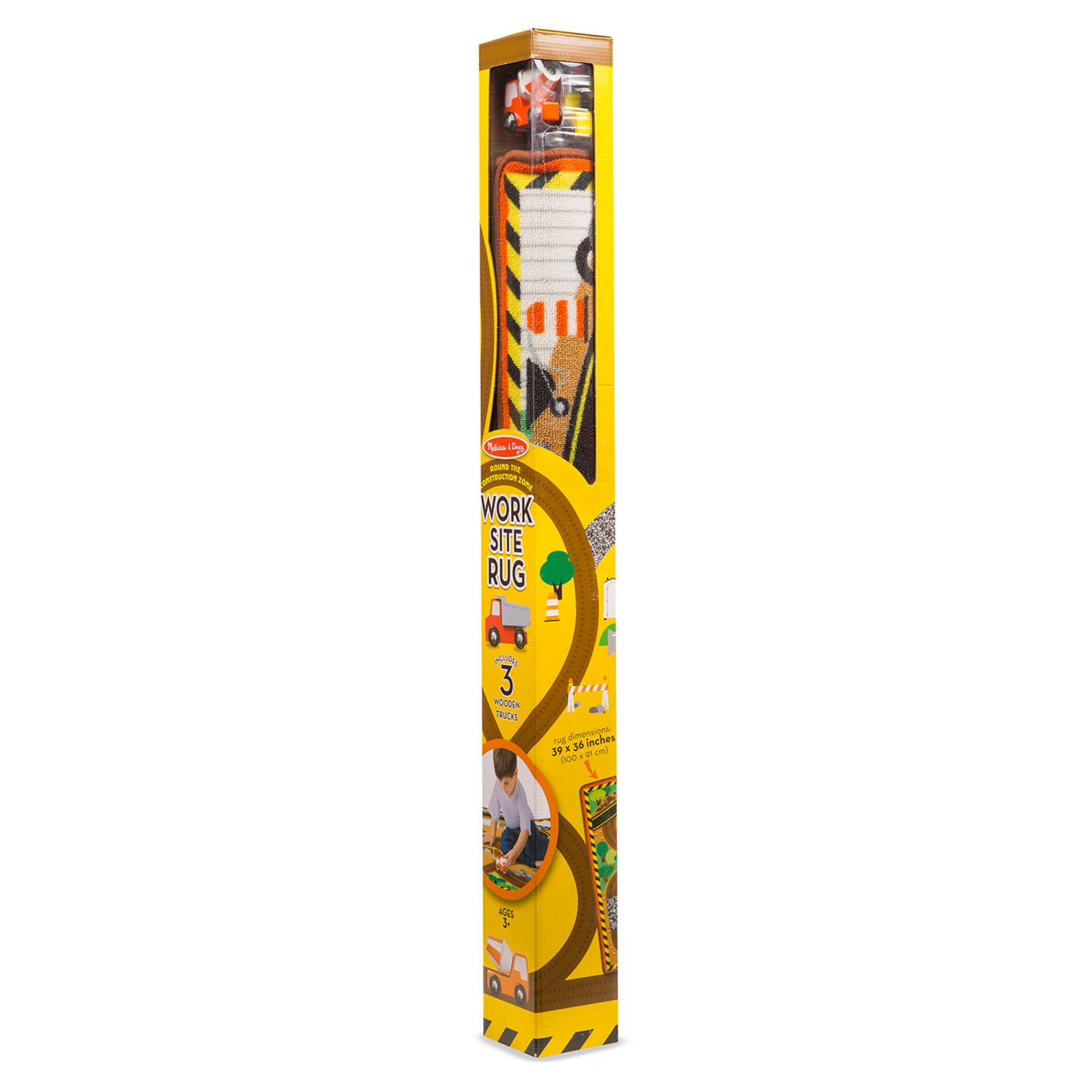 slide 7 of 8, Melissa & Doug Mel & Doug Road Rug Asrt., 1 ct