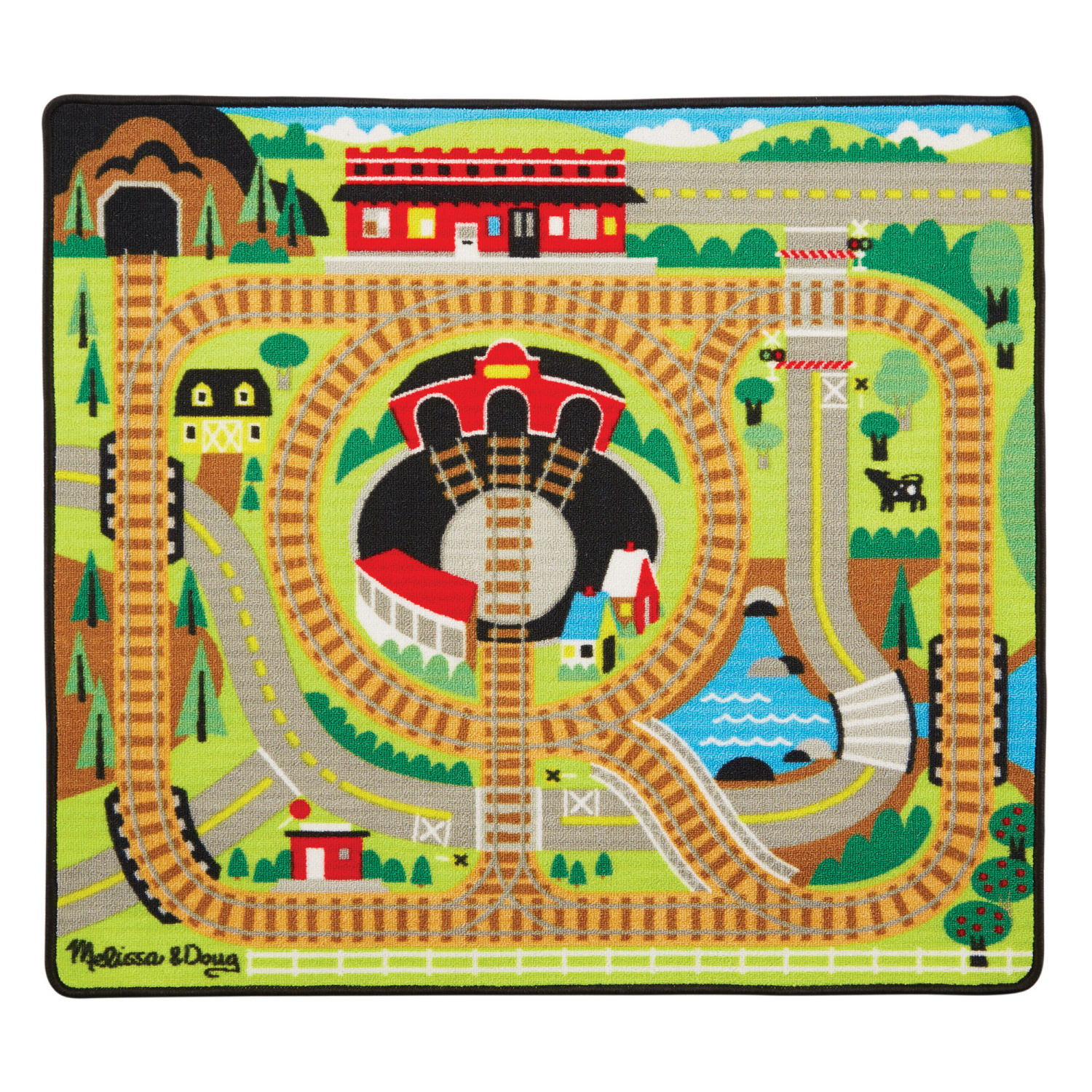 slide 8 of 8, Melissa & Doug Mel & Doug Road Rug Asrt., 1 ct