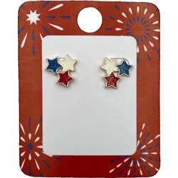 K&M Accessories Star Stud Earrings