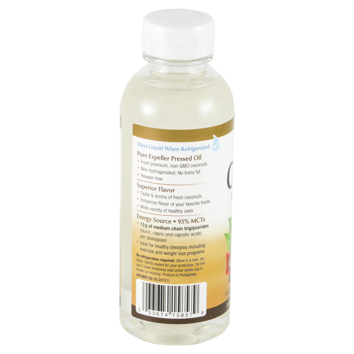 slide 4 of 4, Nature's Way Liquid Coconut Premium Oil, 10 fl oz