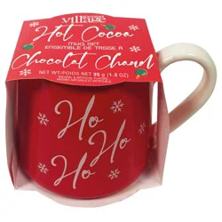 Gourmet Village Ho Ho Ho Hot Chocolate Mug Set