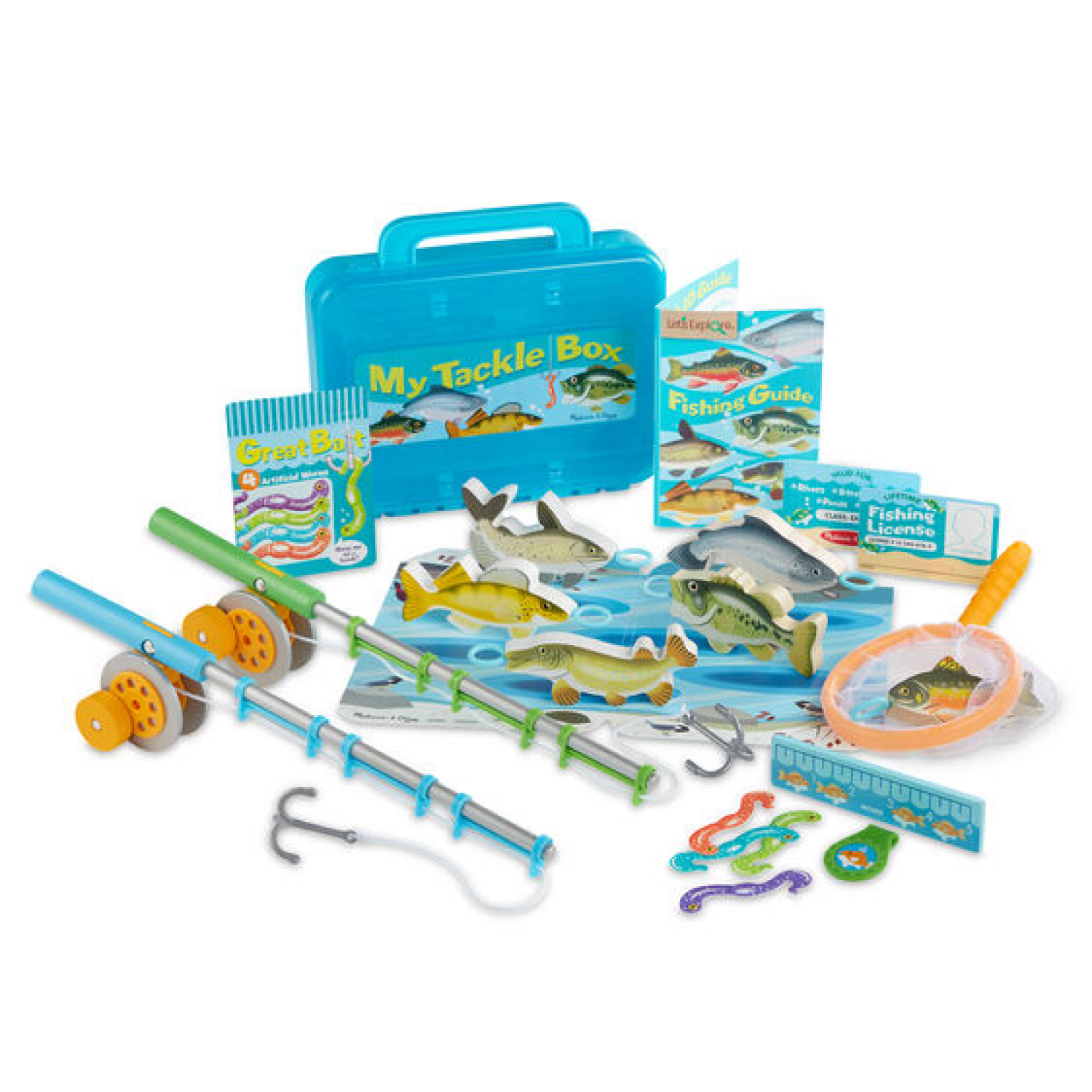 slide 2 of 2, MELISSA & DOUG Let's Explore Fishing Play Set, 1 ct