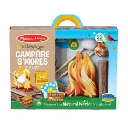 Melissa & Doug Let's Explore S'mores & More Campfire Play Set