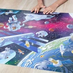 Melissa & Doug Outer Space Glow-In-The-Dark Floor Puzzle