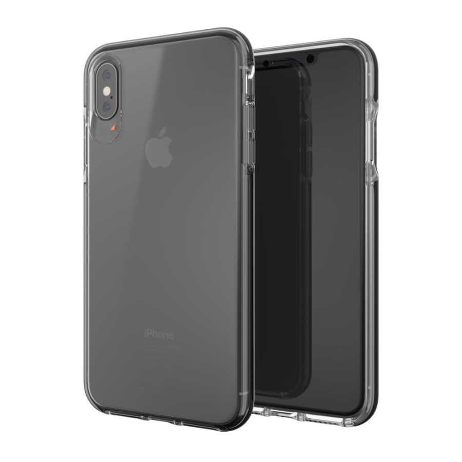 slide 3 of 4, Mophie Gear4 Crystal Palace - Back Cover For Cell Phone - Polycarbonate, D3O - Clear - For Apple Iphone Xs Max, 1 ct