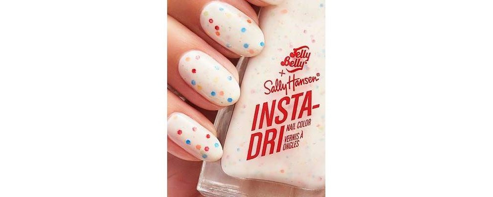 slide 5 of 8, Sally Hansen Insta-Dri Nail Color 669 Jelly Belly Birthday Cake, 0.33 fl oz